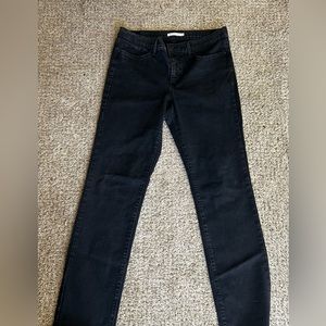 Black Levi jeans.